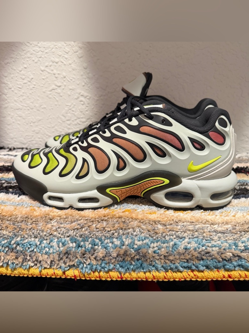 Nike Air Max Plus TN - Neon Green, Orange & Black